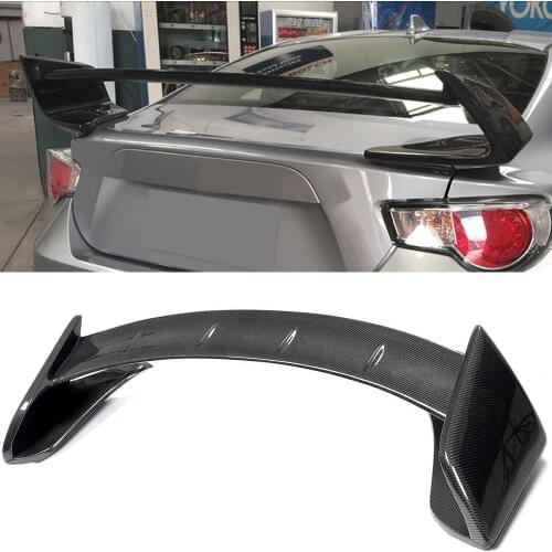 Carbon Fiber / FRP Rear Trunk Spoiler Wing For Toyota GT86 Subaru BRZ Car Rear Trunk Boot Lip Wing Spoiler