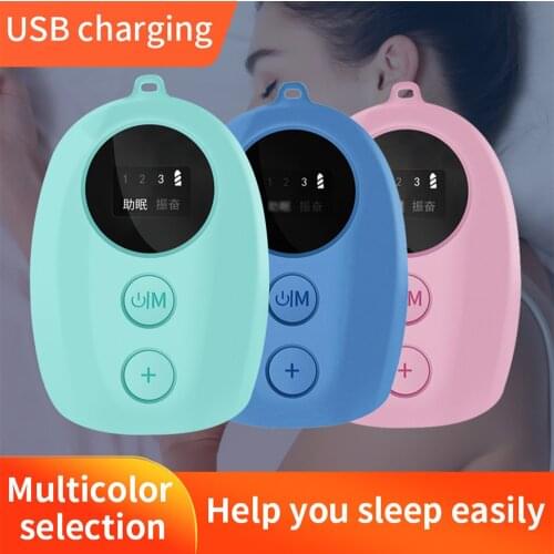 Smart Hand-held Sleep Device Sleep Vibration Micro-current Sleeper Palm Pulse Massager Peace of Mind Remedy for Sleeping