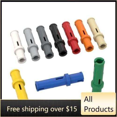 10PCS High-Tech Assemble Particle 32556 Pin Long Friction Ridges Building Blocks Kit Part Idea Toys For Children Birthday Gifts