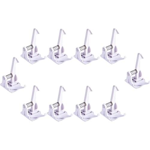 10x Cabinet Locks Child Safety Latches, Baby Proofing Cabinet Locks, Cabinet Locks for Drawers and Cabinets