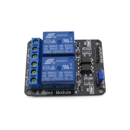 2-channel New 2 channel relay module relay expansion board 5V low level triggered 2-way relay module