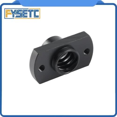 3D Printer Z Axis Trapezoid Motor Screw Nuts T8 Nut POM Nut Lead 8mm Pitch 2mm For CR10 CR-10S Ender-3 Lead Screw