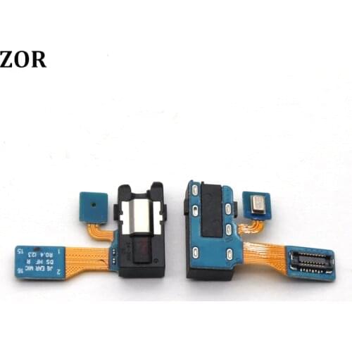 50PCS/Lot For Samsung J6 2018 J600F A6 2018 A600F J8 J810F Audio Jack Headphone Socket Headset Port Flex Cable With Microphone