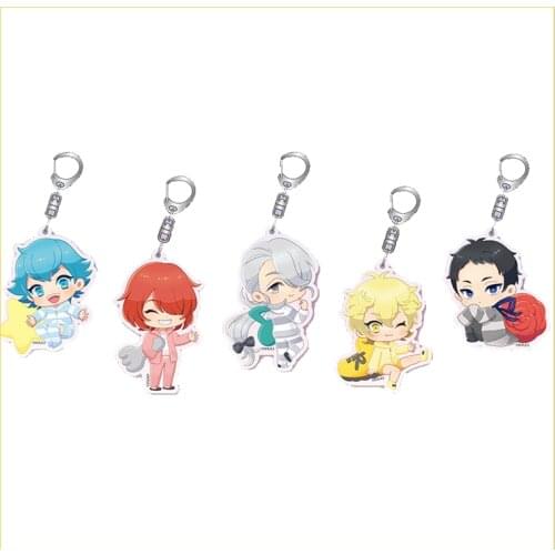 Anime Pretty Boy Detective Club Doujima Mayumi Soutouin Manabu Bags Pendant Acrylic Keychain Cosplay Keyring Cartoon Cute Gifts