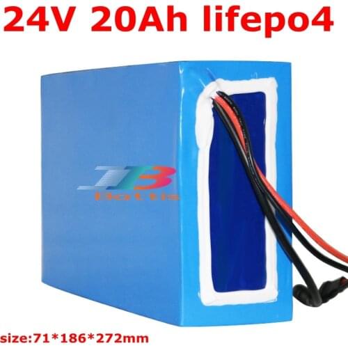 Brand lifepo4 24v 20Ah battery pack 24v bike battery 24v for 24v electric scooter electric bike lithium 700w 750w motor 500w