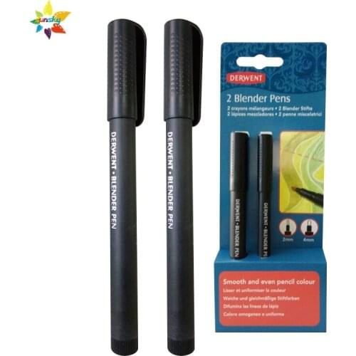 British OEM Derwent Blender Pens Water soluble color lead carbon ink Pen graphite toner 2302 color pencil School Art Supplies