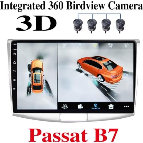 For Volkswagen VW Passat B7 CC Variant 2010~2015 Car Stereo Multimedia Audio Navigation GPS Navi Radio CarPlay 360 BirdView