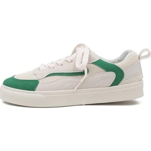 Sports Canvas Shoes Woman Fashion Lace-up Leisure Tenis Feminino Comfortable Flat Outdoor Shoes Zapatillas Mujer Buty Damskie