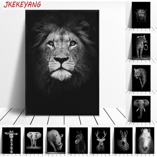 Full Square Drill 5D DIY Diamond Painting Lion Elephant Deer Zebra Embroidery Cross Stitch Mosaic Home Decor Y3272
