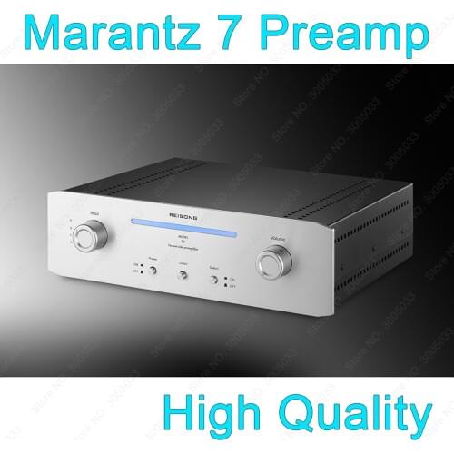 Hi-Fi Tube Preamp Pre-amplifier Refer Marantz 7 Classis 12AX7 ECC83 Tube Preamp,High Quality Great Sounding,110V/220V
