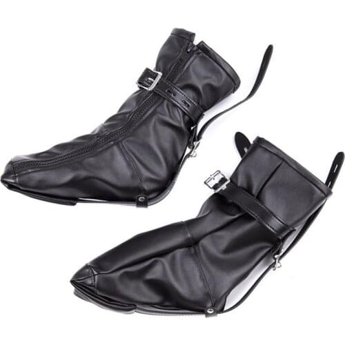Kinky BDSM Bondage Soft PU Leather Padded Boot Booties Feet Restraint Socks Female Foot Fetish Adult Games,Ankle Cuffs Sex Toys