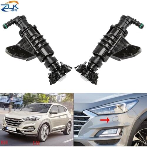 ZUK Headlight Washer Nozzle Headlamp Cleaning Spray Pump Actuator For Hyundai Tucson (TL) 2016-2020 OEM:98671-D7000 98672-D7000