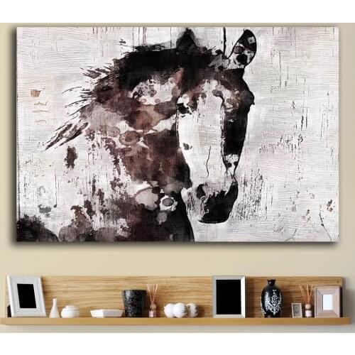 Large Size Wall art Wall Decor Wall Painting Gorgeous-Horse oil Painting Print Nice Painting wall picture for living room