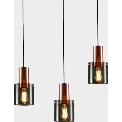 Nordic hanging lamp luminaire iron living room Home Decoration E27 Light Fixture luminaire deco maison pendant lights
