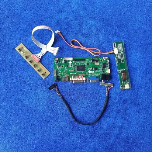LVDS 30 Pin M.NT68676 controller board Fit HT141WX1/HT141WXB/M141NWW1 DIY Kit DVI VGA HDMI-compatible LCD display 1CCFL 1280*800