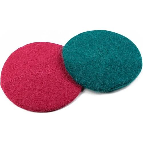 Charm Wood Women Fashion Beret Hat Solid Color Slouchy New Style Winter Warm Hats French Style Bonnet Caps For Girls Lady Female