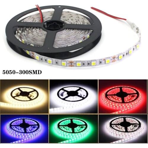 Ultra-thin waterproof 12V 5050 led light with waterproof patch car modified atmosphere light 24V2835 light bar