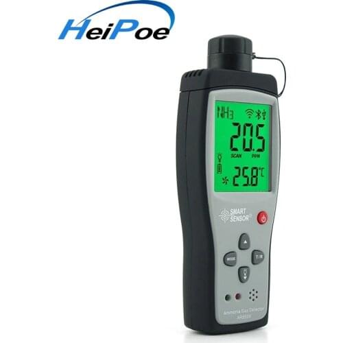 High Quality Accurate AR8500 NH3 detector ammonia gas analyzer tester with Sound Light Alarm Li-battery