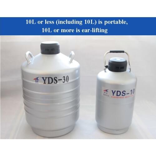YDS-35 liquid nitrogen cans for Liquid Nitrogen Storage Tank Nitrogen Container Cryogenic Tank Dewar with Strap