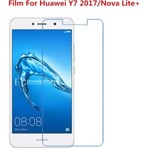 1/2/5/10 Pcs Ultra Thin Clear HD LCD Screen Protector Film With Cleaning Cloth Film For Huawei Y7 2017/Nova Lite