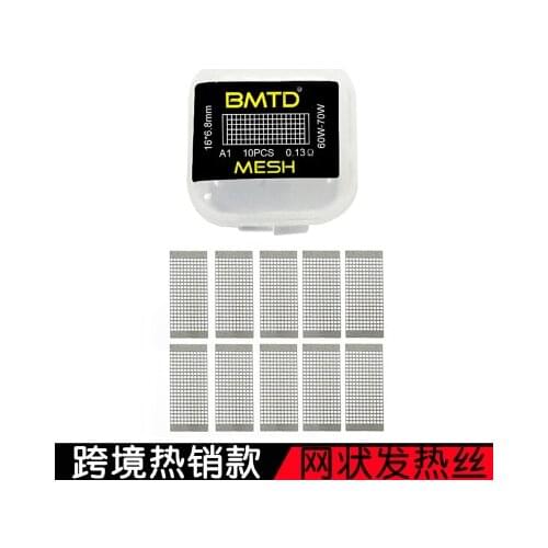 10pc/lot Reticolo Pre-Costruito Bobine KA1di Stile Della Maglia del Filo della Bobina Per Vandy Vape RTAs Wotofo Profilo RDA