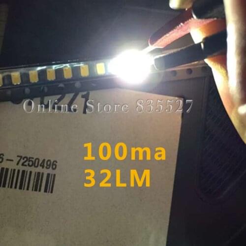 1000pcs/lot LED 3020 white 30-32LM 6000-6500k 0.4W SMD leds lamp beads light emitting diode Indicator light STW8B12C