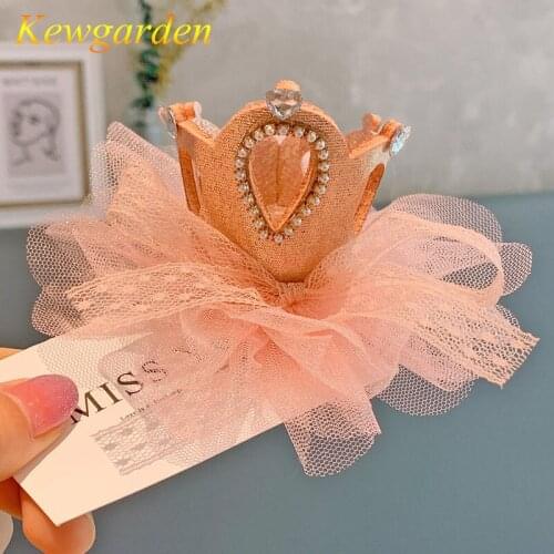 Kewgarden Beautiful Girl hairpin Crown hairpin series 2Pcs
