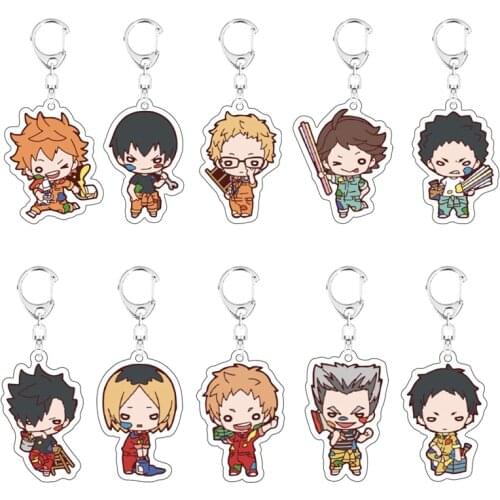 Anime Haikyuu Kenma Kozume Acrylic Keychain Keyring Cute Pendant Cosplay New