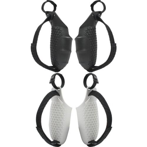 VR Accessories Silicone Cover For Oculus Quest 2 VR Touch Controller Protective Case With Knuckle Strap Handle Grip For Quest 2