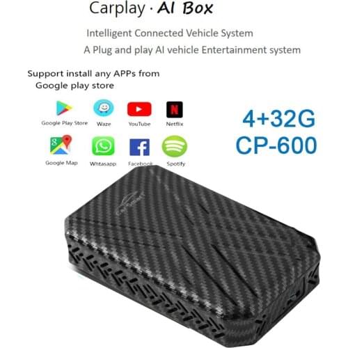 Carplay Ai Box Android Box Car Multimedia Player New Version 4+32G Wireless Mirror link For Apple Carplay Android Auto Tv Box