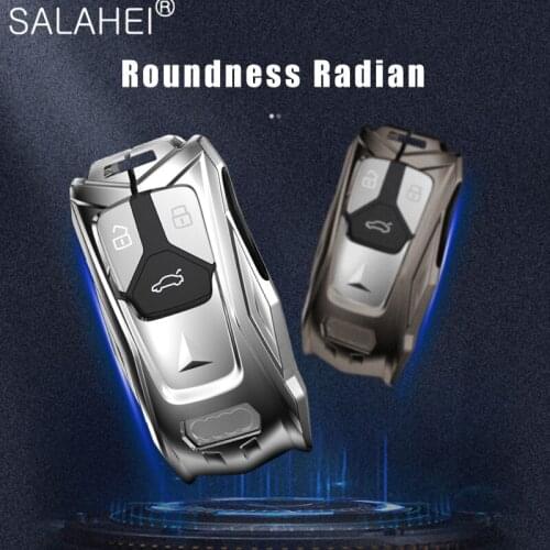 Zinc Alloy TPU Car Key Case Cover For Audi A1 A3 A4 A4L AmA5 A6 A7 A8 B9 S4 S5 Quattro Q3 Q5 Q7 TT TTS 8S 2009-2017 2018 Style