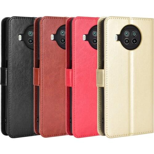 Premium PU Leather Kickstand Wallet Case for Xiaomi 10T Lite 5G Poco M3 Pocophone X3 NFC Redmi K30S Note 9S 9 Pro Flip Cover