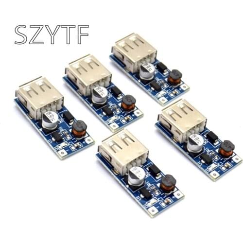 DC DC 0.9V-5V to 5V 600MA Power Bank Charger Step Up Boost Converter Supply Voltage Module USB Output Charging Circuit