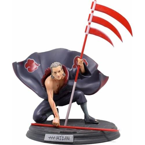 Naruto Shippuden Anime Figurine Model Grim Reaper Hidan GK Action Figure 27CM 11Inch PVC Statue Collectible Toys Figma Gift