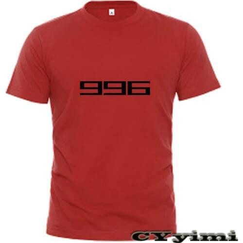 For Ducati 996B 996 S 996R T Shirt Men New LOGO T-shirt 100% Cotton Summer Short Sleeve Round Neck Tees Male