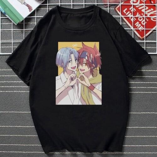 New Japanese Manga SK8 The Infinity T Shirt Women Summer Kawaii Cartoon Graphic Tees Short Sleev Harajuku Streetwear Female