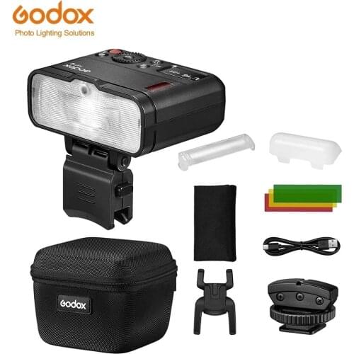 Godox MF12 Macro Mini Flash Speedlite built-in Godox X System TTL Flash + Color Filter Diffuser for Macro Shots