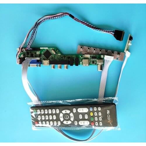 Kit for LTN156AT32 Controller board Audio Screen remote HDMI LCD VGA 1366x768 40pin LED panel Display USB TV AV LVDS monitor
