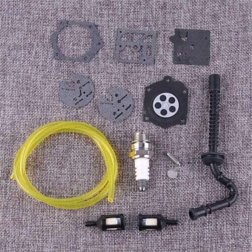LETAOSK Fuel Filter Line Hose Fit for Stihl 015 015AV 015L Spark Plug Carburetor Repair Kit