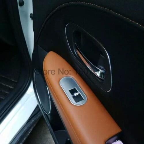 For 2014 2015 2016 HONDA HR-V LX VEZEL Left-driving Matt Window Lifter Switch Cover Car Interior Accessories