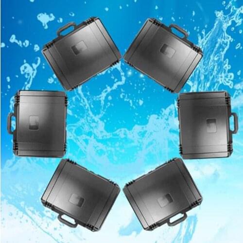 Plastic multifunctional outdoor instrument case plastic tool box