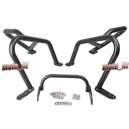 R 1200 GS Motorcycle Lower Engine Guard Highway Crash Bar Protector For BMW R1200GS 2013 2014 2015 2016 Black