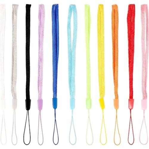 6000pcs/lot Wrist Hand Cell Phone Mobile Chain Straps Keychain Charm Cords DIY Hang Rope Lariat Lanyards