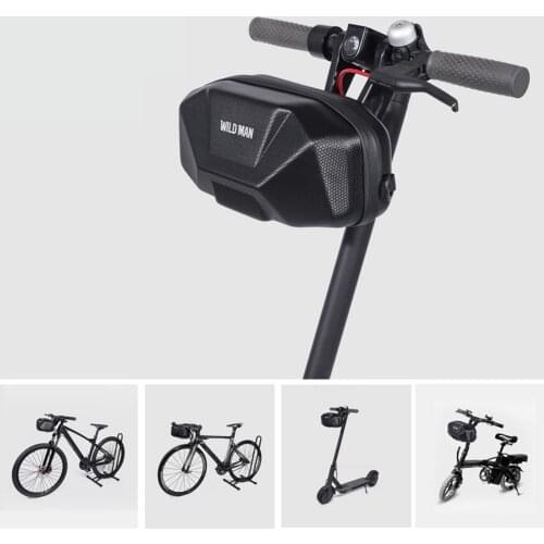 New Bike Front Tube Bag Waterproof Bicycle Handlebar Basket Pack 3.5L Handbag Cycling Front Frame Pannier Bicycle Accessories