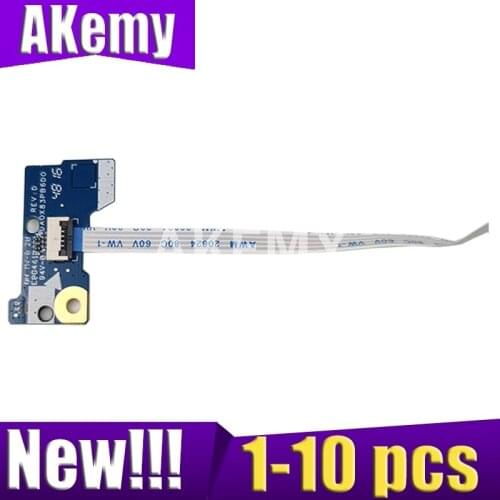 1-10PCS NEW For HP ProBook 455 450 G4 450 G3 power switch button board With Cable DA0X83PB6D0 100% Tested Free Cable