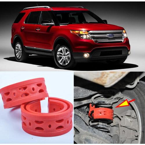 2pcs Rear Suspension Shock Bumper Spring Coil Cushion Buffer For Ford Explorer