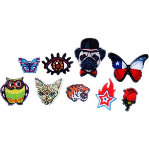 BALANBIU Butterfly Brooches For Clothes