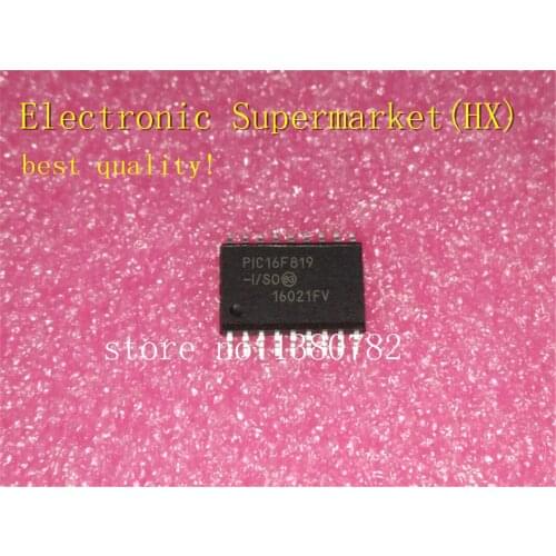 Free Shipping 50pcs/lots PIC16F819-I/SO PIC16F819 SOP-18 New original IC In stock