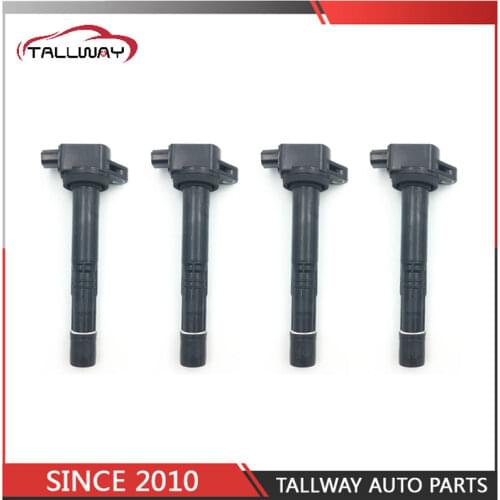 4PCS Ignition Coil 30520-R40-007 30520R40007 5C1719 099700-147 099700147 For HONDA Civic CR-V Accord Crosstour Acura ILX 2.4