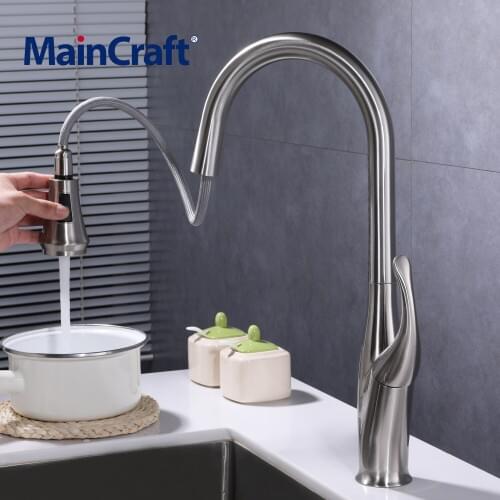 Maincraft Pull-out Bath Mixers With Shower Head